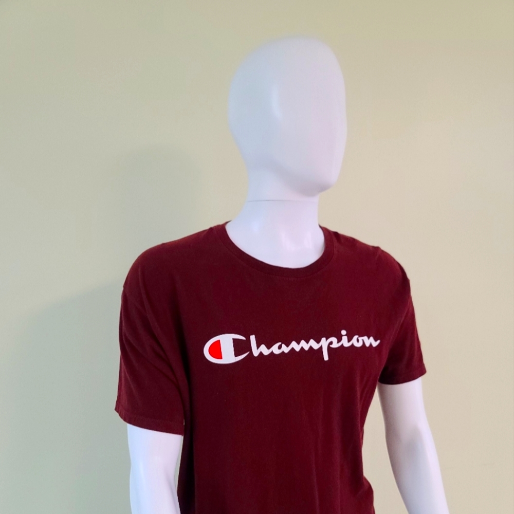 Champion I Maroon/ Burgundy T-Shirt I Unisex